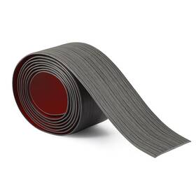 Pamiso Sd00156 8ft X 3in Wide Floor Transition Strip Dark Gray Self Adhesive Vinyl T