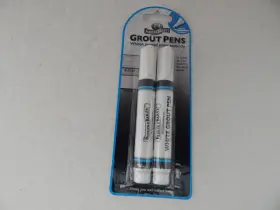 Pb8473 Parker & Bailey And White Grout Pens 2pk New