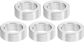 Patikil 240129 M8 Stainless Steel Spacers 5pcs 8.2mm Id X 12mm Od 5mm L Silver