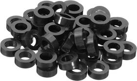 Patikil 241205 50pcs M8 Abs Spacers 5/16 Inch Id X 9/16 Od 3/16 L
