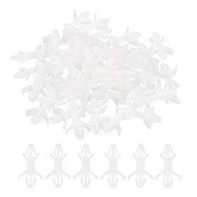 Patikil Pta240623tt000764 120pcs Pcb Board Isolation Column Nylon Reverse Locking 9.9mm /0.39 Inch