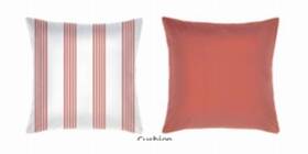 Patio Premier 254024w Toss Pillow Red Striped 16 X 4 Inch -