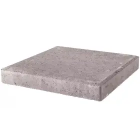 Pavestone 726084100879 24 Inch X 2 Pewter Square Concrete Step Stone