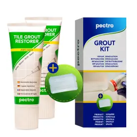 Pectro 435196917672 Tile Grout Repair Paste White 14.1 Oz 400 G Squeeze Tube With Adjustable Pectro 435196917672 Tile Grout Repair Paste White 14.1 Oz 400 G Squeeze Tube With Adjustable