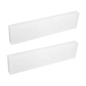 Penitue F07618 2pcs Hdpe Plastic Blocks 1 Inch X 3 12 High Density Polyethylene Solid