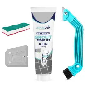 Pentausa 754213097196 Grout Tile Repair Kit With Removal Tool Premix Bundle