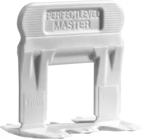 Perfect Level Master 181273000437 T-lock - Professional Anti 1/32 Inch 1mm White