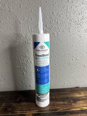 Performance Accessories Trdbh-1-29oz Treadbond Stair Floor Adhesive 29oz Fast Curing 2 Hour