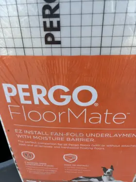4ftx25 Pergo 636738683415 Floormate Underlayment 100 Sq-ft 3mm Ez Install Moisture Barrier X2