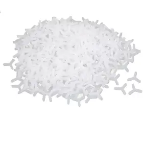 Peroup 619668398833 1000pcs Wall Tile Spacers For Floor Tiling Tools Plastic Y Type 3mm White