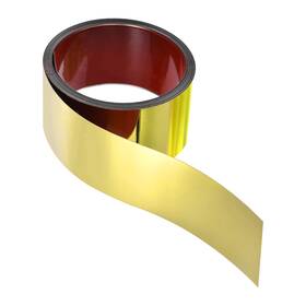 Peroup 680811754233 16.4ft X 3.2inch Steel Molding Trim Self Adhesive Wall Ceiling Edge Gold