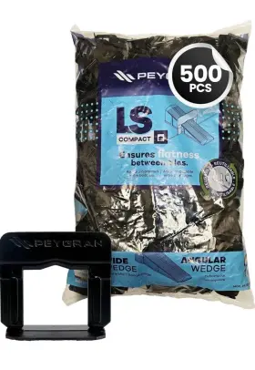 43239-200812 Peygran Spacers/clips Tile Leveling System. 500 Pieces Bag 2mm New