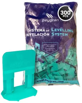 Peygran Leveling System 425402085219 Tile 1/8 Inch 3mm 300 Clips. Lippage Free And Stone Peygran Leveling System 425402085219 Tile 1/8 Inch 3mm 300 Clips. Lippage Free And Stone