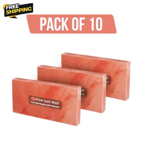 Psw-st-10-0.75 Pink Salt Wall Himalayan Tiles Bricks 8x4x0.75 Pack Of 10 For Spa Sauna Walls Psw-st-10-0.75 Pink Salt Wall Himalayan Tiles Bricks 8x4x0.75 Pack Of 10 For Spa Sauna Walls