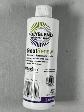 Gcl381hpt Polyblend #381 Bright White 8 Oz. Grout Renew Colorant Gcl381hpt Polyblend #381 Bright White 8 Oz. Grout Renew Colorant