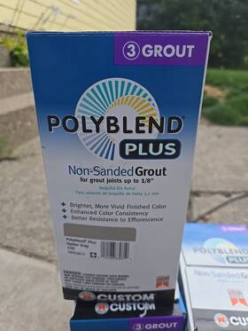 Polyblend Pbg38610 Plus Grout #386 Oyster Gray