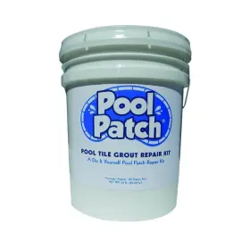Ptgrw50 Pool Patch Tile Grout Repair Kit 5olbs Quick Setting Easy-to-mix White Ptgrw50 Pool Patch Tile Grout Repair Kit 5olbs Quick Setting Easy-to-mix White