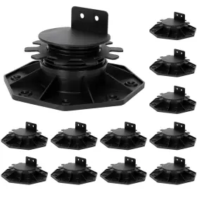 12p-dec3-6 Popmere 12pack Adjustable Deck Support High Load And Floor Pedestals Fo