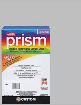 Prism 010186846057 Ultimate Performance Cement Grout - #115 Platinum 6.8 Lb