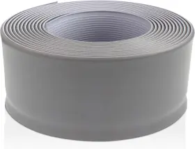 Pro Flex 089415175527 Gray Vinyl Wall Base Ultra Thick 1/8 Inch 6 X 80 Ft Non Glued W