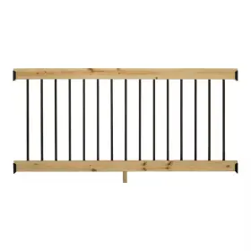 Prowood 445003632620 36 Inch H X 72 W Pressure-treated Southern Yellow Pine Wood Deck Horizontal R