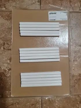 Slmt128 Pur 15 Pack Metro Pure White Pencil Liner Trim Pur/slmt128 1/2 Inch X 8
