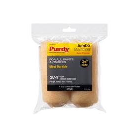 Purdy 144624064 2-pack Mini Roller Replacements - 4-1/2 Inch Cover 3/4