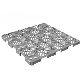 Pure Garden 196593412860 12-pack Outdoor Deck Tiles Gray Pure Garden 196593412860 12-pack Outdoor Deck Tiles Gray