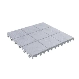Pure Garden 196593412945 30-pack Outdoor Gray Deck Tiles Pure Garden 196593412945 30-pack Outdoor Gray Deck Tiles