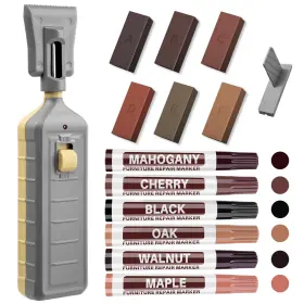 Puyd 747515882799 Laminate Floor Repair Kit With Heat Pen 6 Colors Linoleum A-6