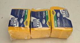 Qep 010306700627 Lot Of 3 Twin Packs Pro Square-cut Grouting Sponge Size 6.75 Inch 9 6-total