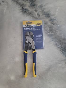 Qep 10103 Xtreme Pro Series Offset Tile Nipper Tungsten Carbide Tips