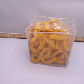 10322 Qep 100-pk Horseshoe Shim Tile Spacers Yellow 3/16