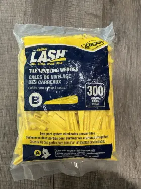99727 Qep Tile Leveling Wedges Yellow - 300 Pack