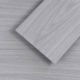 Qianglive 445029015018 Light Grey Peel And Stick Floor Tile 36-pack 54 Sq.ft Luxury Thicken Vinyl Wood