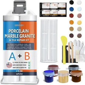 Qovvey 749727098562 Granite And Quartz Countertop Chip Repair Kit Tile Fiberglass Porcelain Rep Qovvey 749727098562 Granite And Quartz Countertop Chip Repair Kit Tile Fiberglass Porcelain Rep