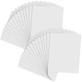 Qtlcohd 608571116306 30 Pack Foam Boards 8x10 Inch Core Backing Board White 1/5 Thickness Ma