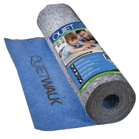 Quiet Walk 696087109509 Quietwalk Laminate And Floating Wood Flooring Underlayment With Attached Vapo