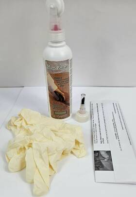 R & D Grout Finish 773531641805 And Ceramic Tile Stone 8oz One Step Wheel Application- Silver