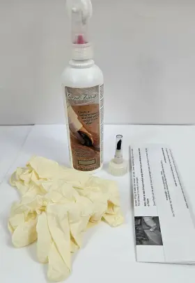 R & D Grout Finish 773531641805 And Ceramic Tile Stone 8oz One Step Wheel Application- Silver