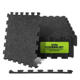 Cf-fl006 Rage Fitness Gym Flooring Set 6 Interlocking Rubber Mats 0.25 Inch Thick Gray Cf-fl006 Rage Fitness Gym Flooring Set 6 Interlocking Rubber Mats 0.25 Inch Thick Gray