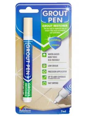 Rainbow Chalk Markers Limited 030105681113 Grout Pen Cream Tile Paint Marker Waterproof Col