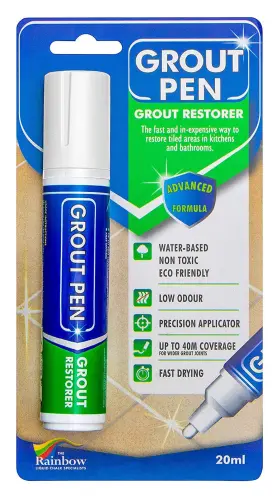 Rainbow Chalk Markers Limited 722480212086 Grout Pen White Tile Paint Marker Waterproof Coloran