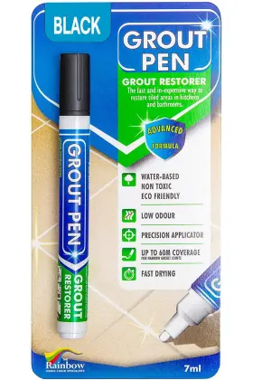 Gp81107 Rainbow Chalk Markers Limited Grout Pen Black Tile Paint Marker Waterproof Coloran