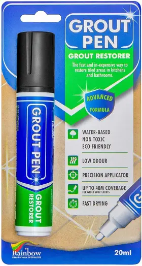 Gp81207 Rainbow Chalk Markers Limited Grout Pen Black Tile Paint Marker Waterproof Wide Tip Gp81207 Rainbow Chalk Markers Limited Grout Pen Black Tile Paint Marker Waterproof Wide Tip