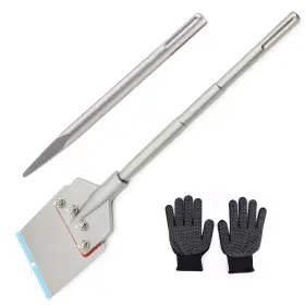 Rt625-fs1 Regiis Tech Sds Max Floor Scraper 6 Inch X 24 Wide Tile Flooring Adhesives Remover Th