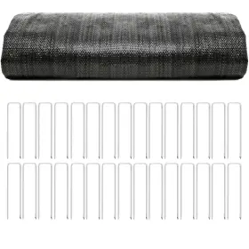 Wgt-12x30-35up Rekven Driveway Landscaping Fabric And Underlayment - 30 X 12.5 Ft Heavy Duty W