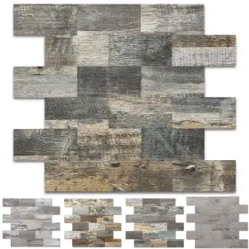 Reovatile 658370475142 20-pack Peel And Stick Tile Backsplash 12 Inch X12 Pvc Wall Tiles On Backs Reovatile 658370475142 20-pack Peel And Stick Tile Backsplash 12 Inch X12 Pvc Wall Tiles On Backs