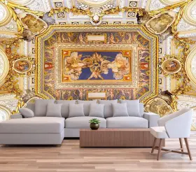 2242314011 Reyhui Christ Decorative Wall Mural 151 Inx105 In Easy Install 7 Pieces Luxury