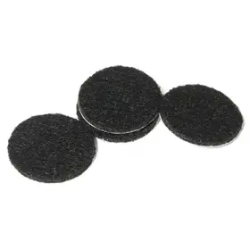 93569tv Richelieu America Ltd 10 Pack Furniture Pads Self-adhesive Black Felt Round 1.5- Inch 8-pk